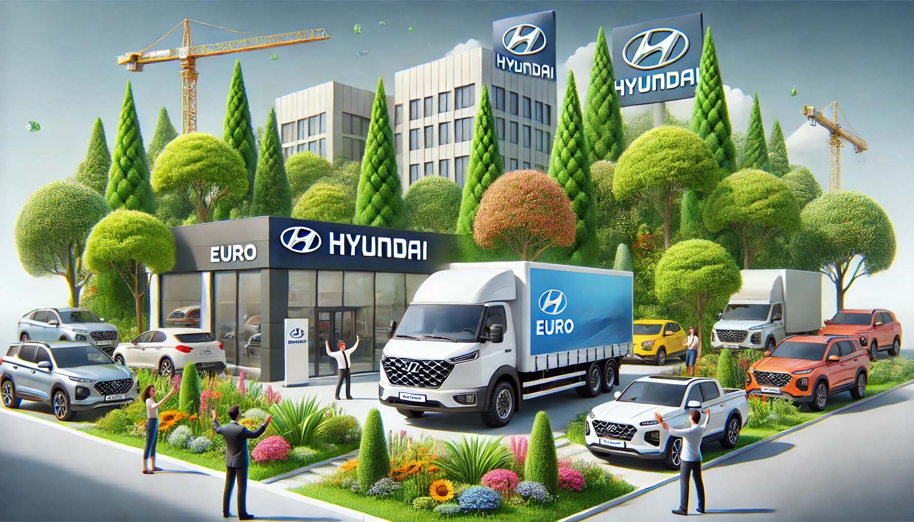 hyundai xe tải euro