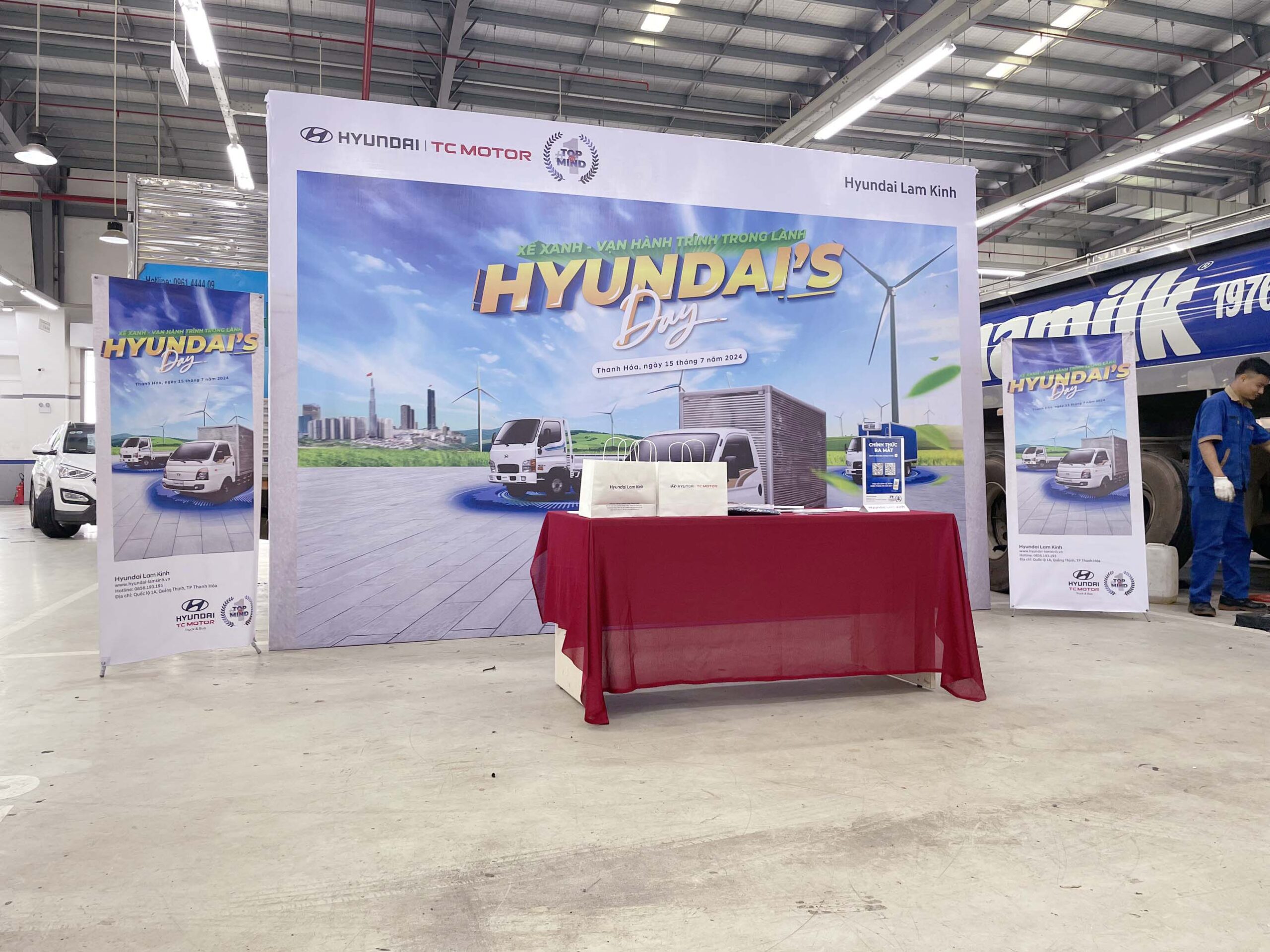 sự kiện livestream hyundai porter h150
