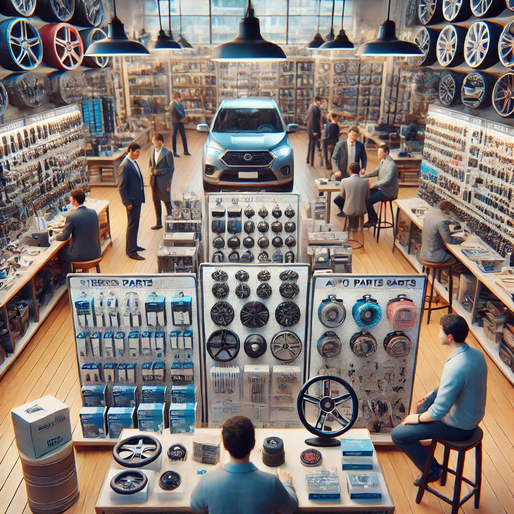 buôn bán phụ tùng ô tô