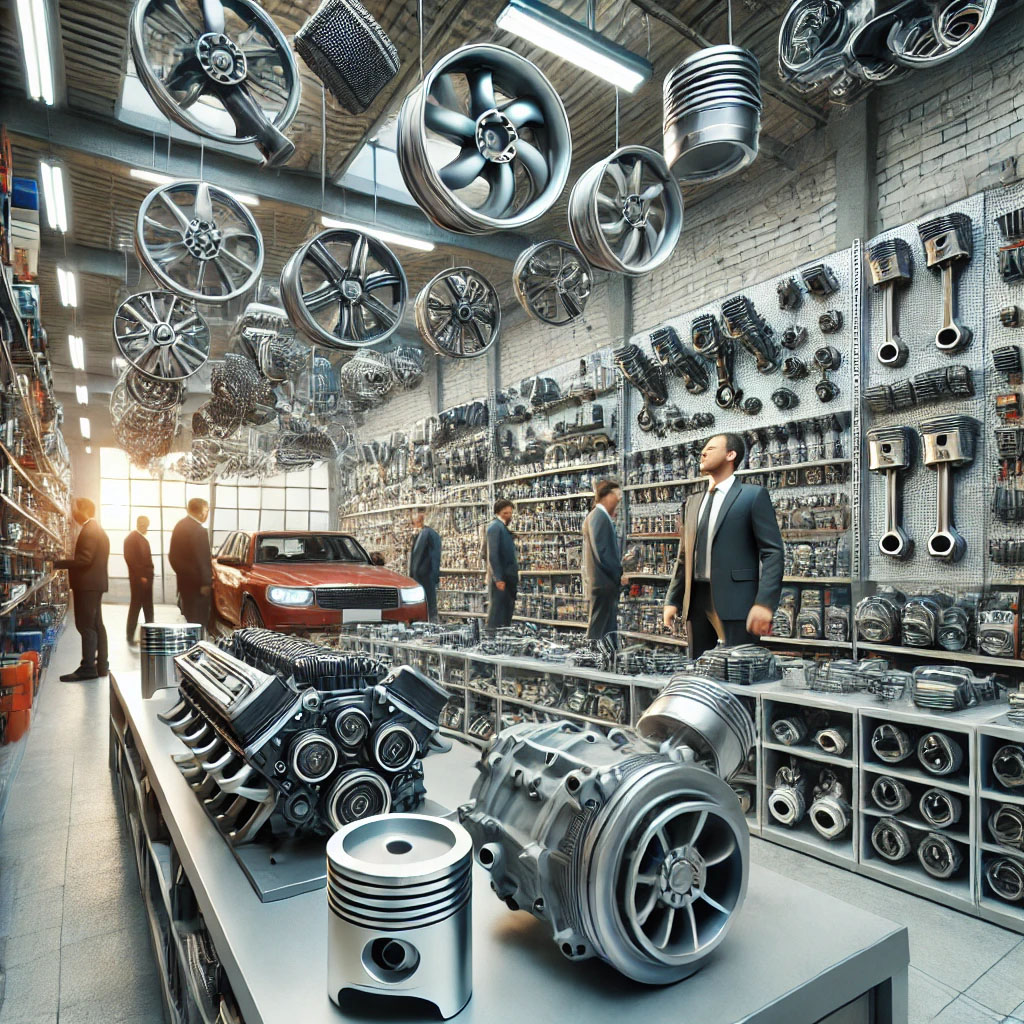 buôn bán phụ tùng ô tô