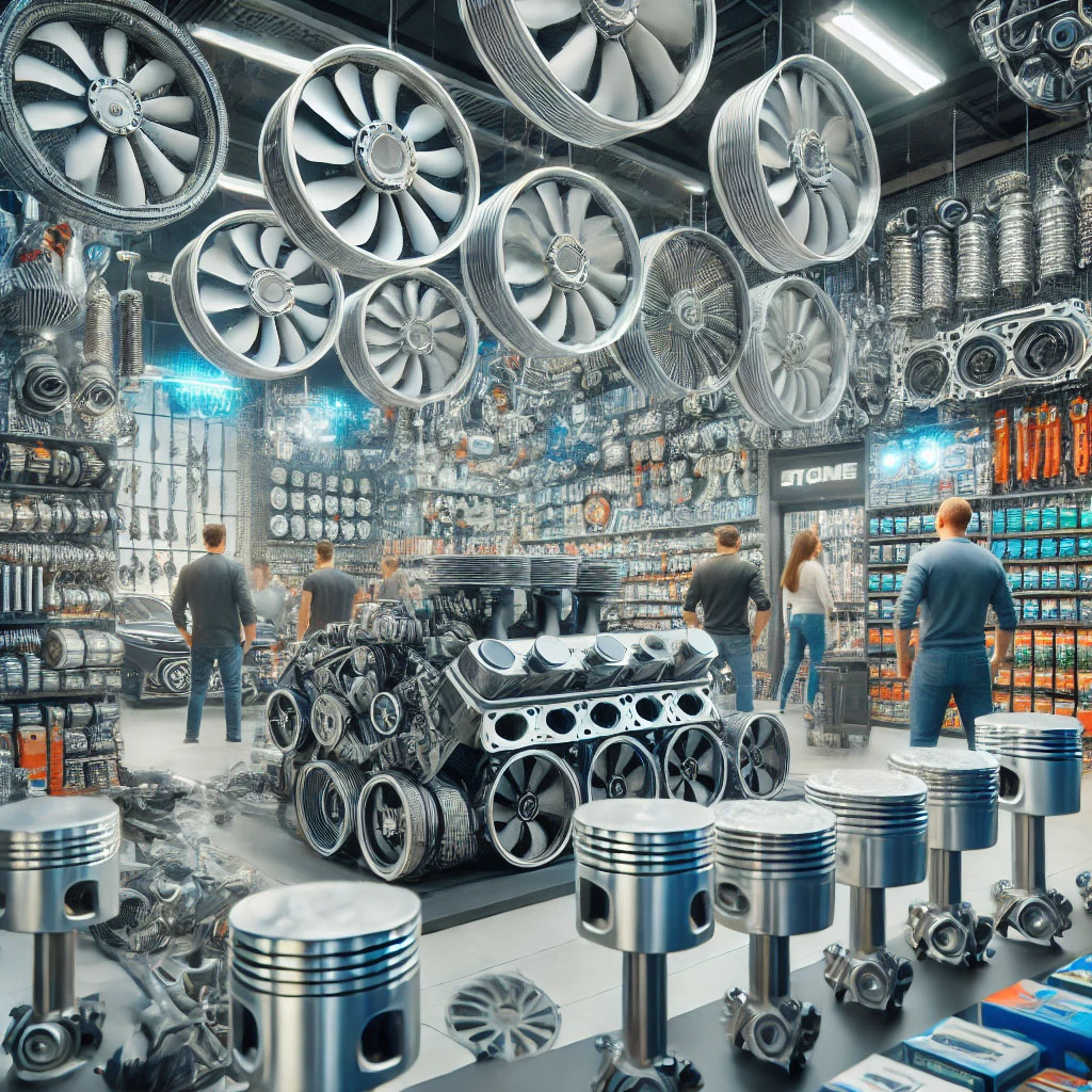 buôn bán phụ tùng ô tô