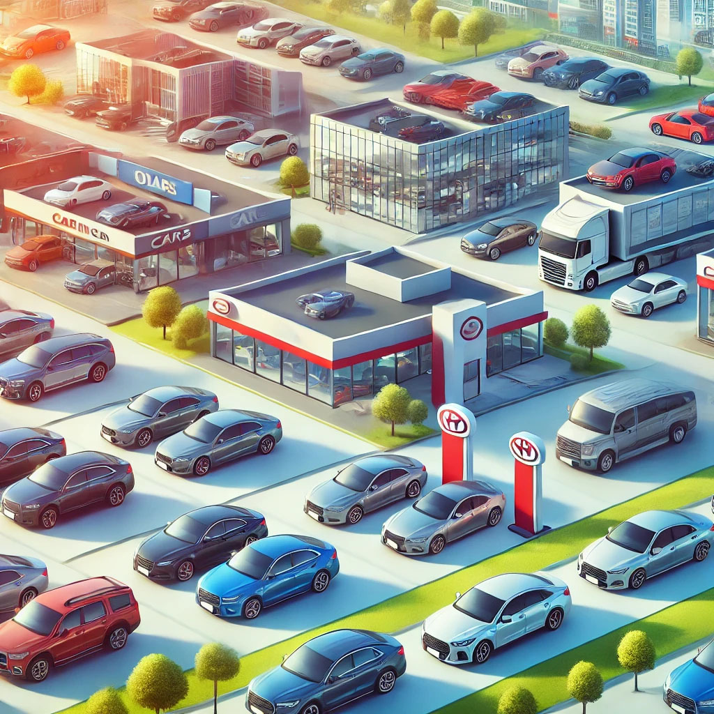 Đại lý ô tô Lam Kinh