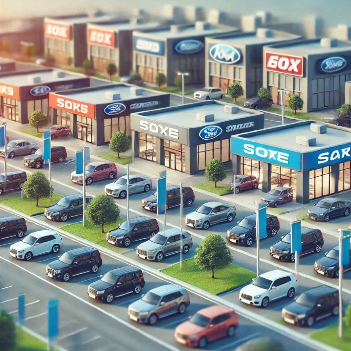 Đại lý ô tô Lam Kinh