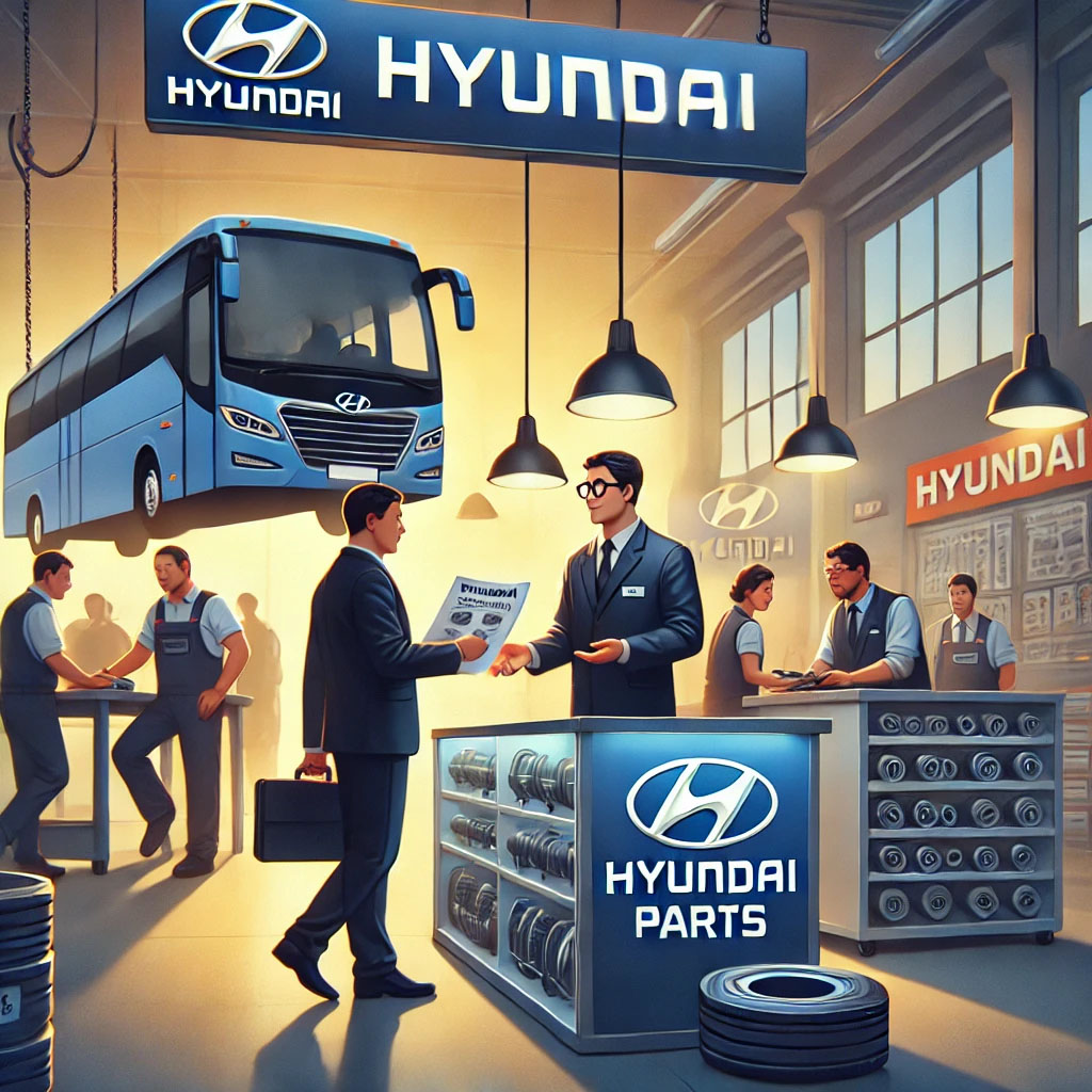 phụ tùng xe khách hyundai chính hãng